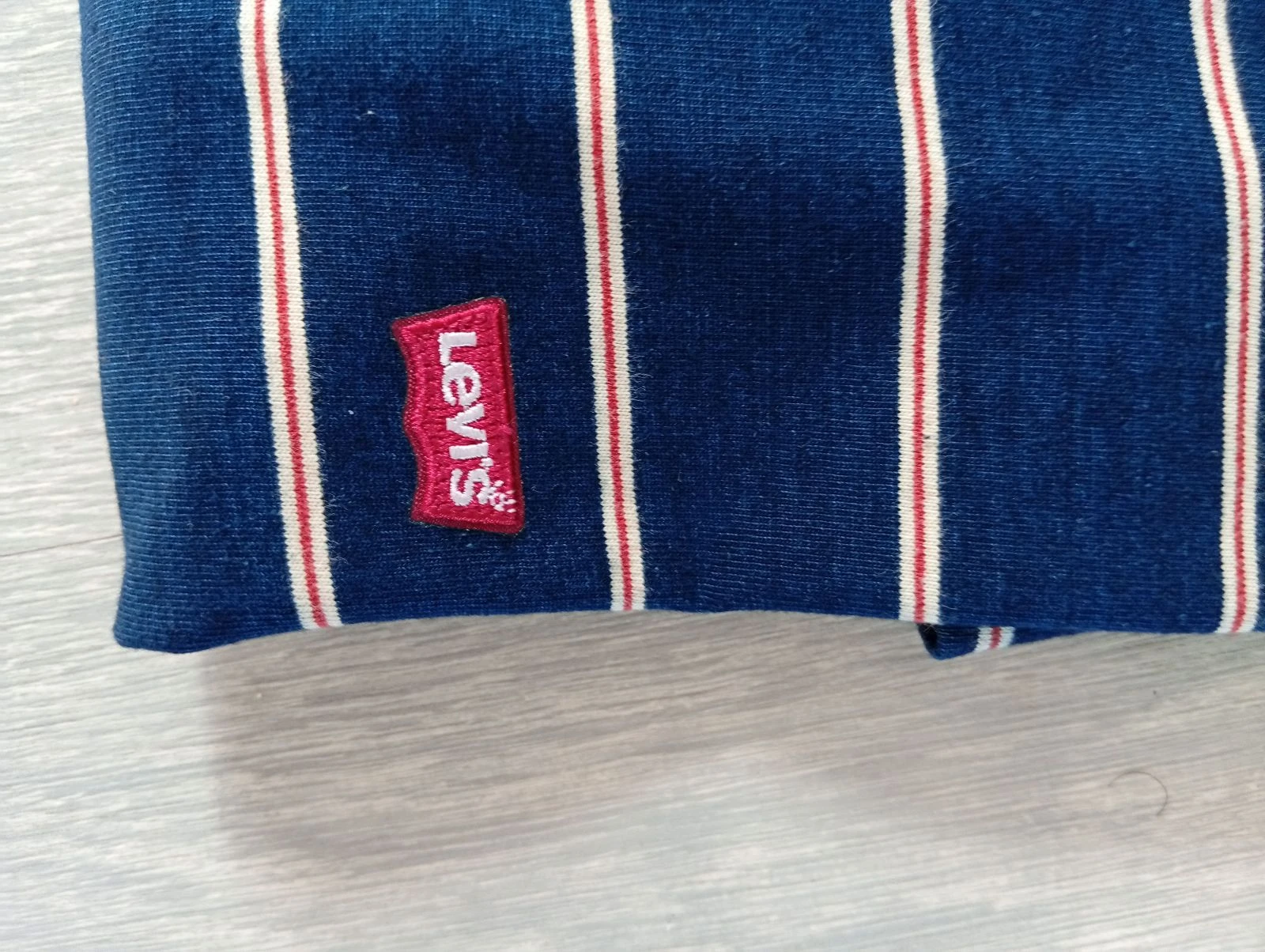 Levi’s Striped T-shirt Navy Blue & White/Red - Size XS – photo 5